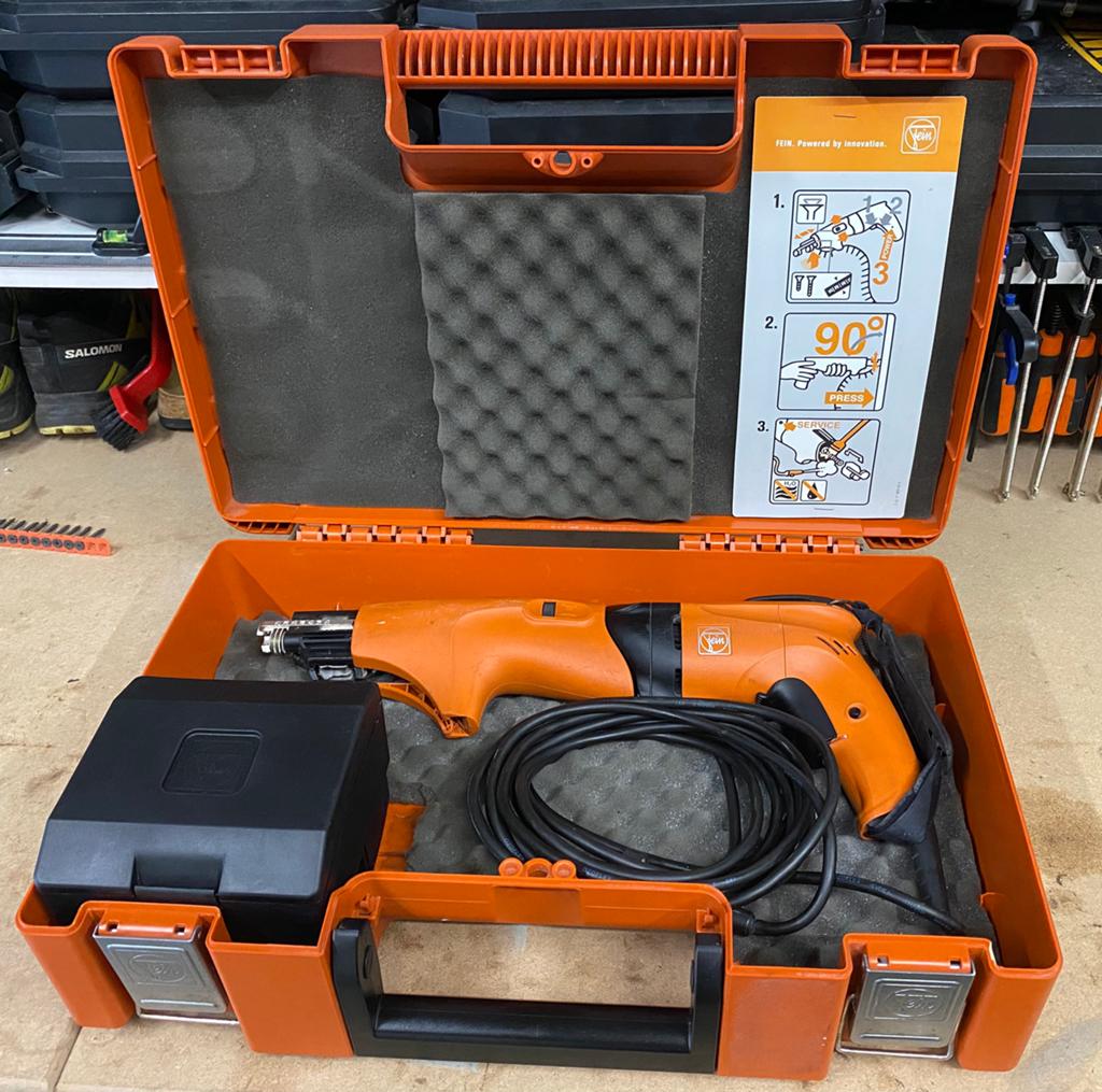 Gyproc schroefmachine, Ophalen, Gebruikt