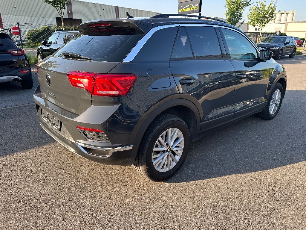 Vw T-Roc, benzine 110 pk, CARPLAY-ANDROID, Auto's, Voorwielaandrijving, Stof, Bedrijf, 3 cilinders