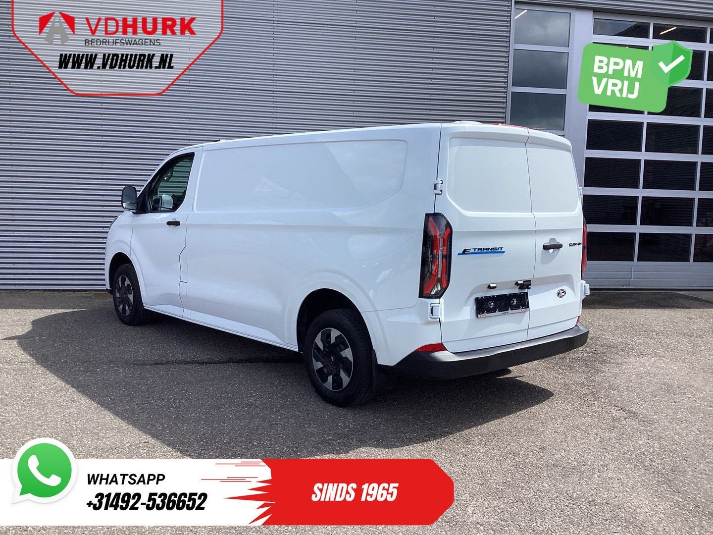 Ford E-Transit Custom L2 330 km WLTP Garantie t/m 2028/ LED/, Autos, Achat, Entreprise, Carnet d'entretien, Automatique