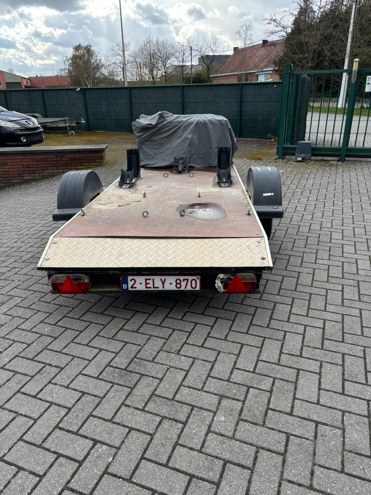 Motortrailer, Ophalen, Gebruikt