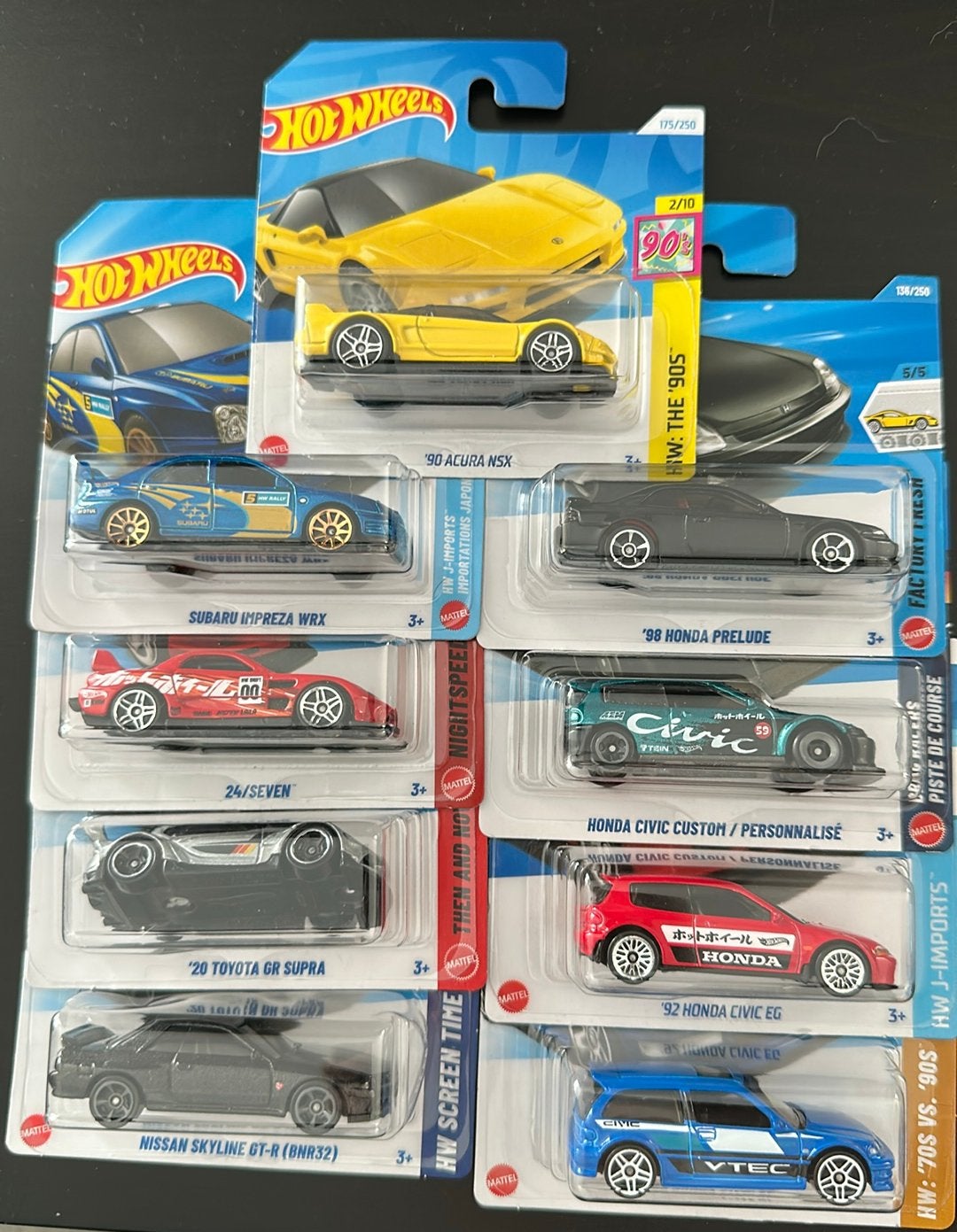 9x Hot Wheels japonais, Enlèvement ou Envoi, Neuf, Voiture