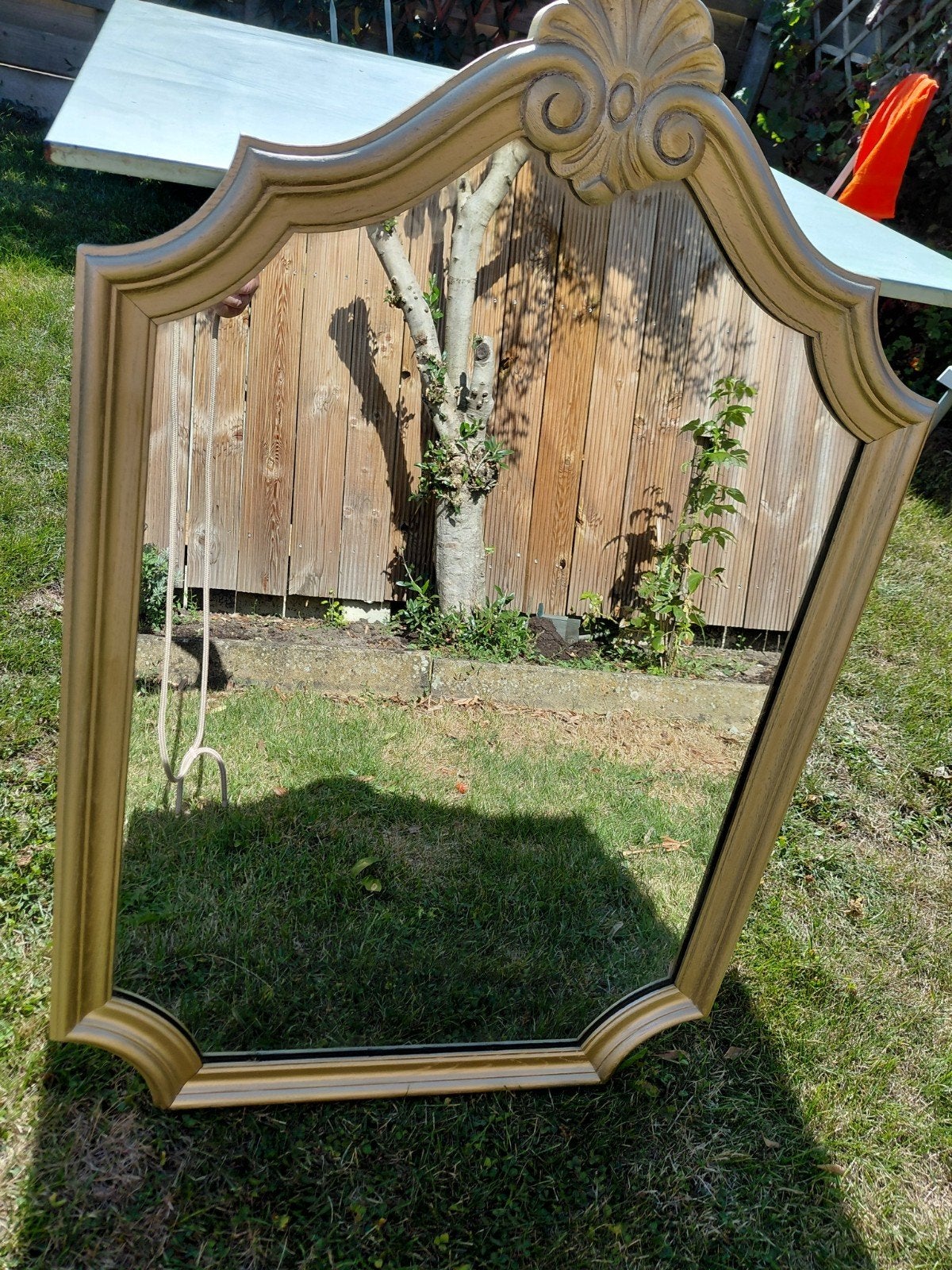 grand miroir doré, Enlèvement, Autres formes, 50 à 100 cm, Moins de 100 cm