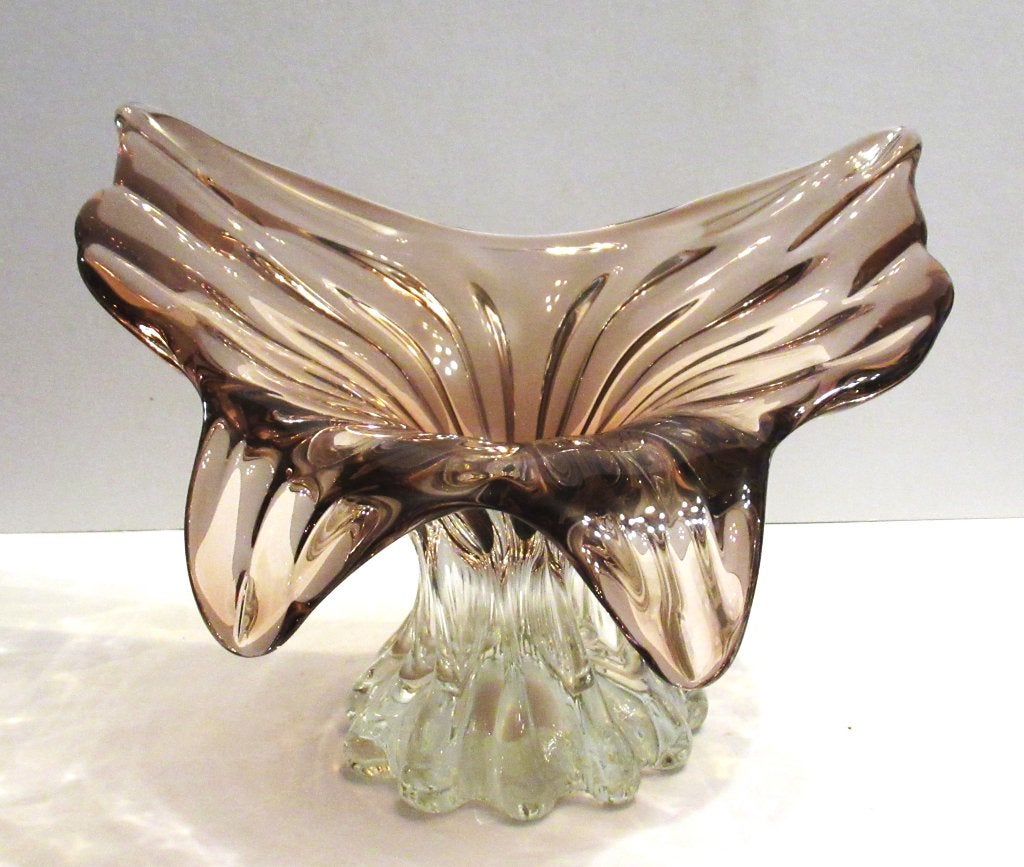 Murano Art Glas decoratieve fruitschaal., Ophalen of Verzenden