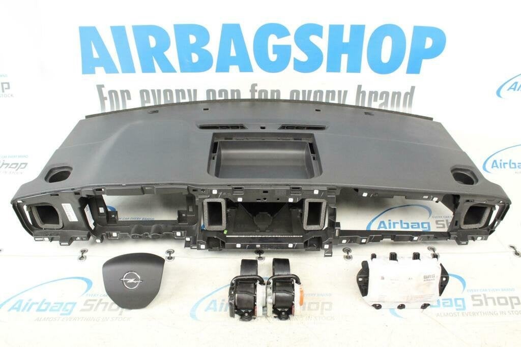 Airbag kit - Tableau de bord noir Opel Zafira Life 2019-.., Enlèvement ou Envoi, Utilisé