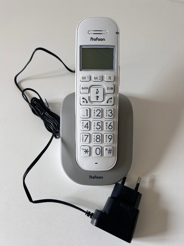 DECT telefoon - Profoon PDX-2608, Telecommunicatie, Vaste telefoons | Handsets en Draadloos, Ophalen, Zo goed als nieuw, 1 handset