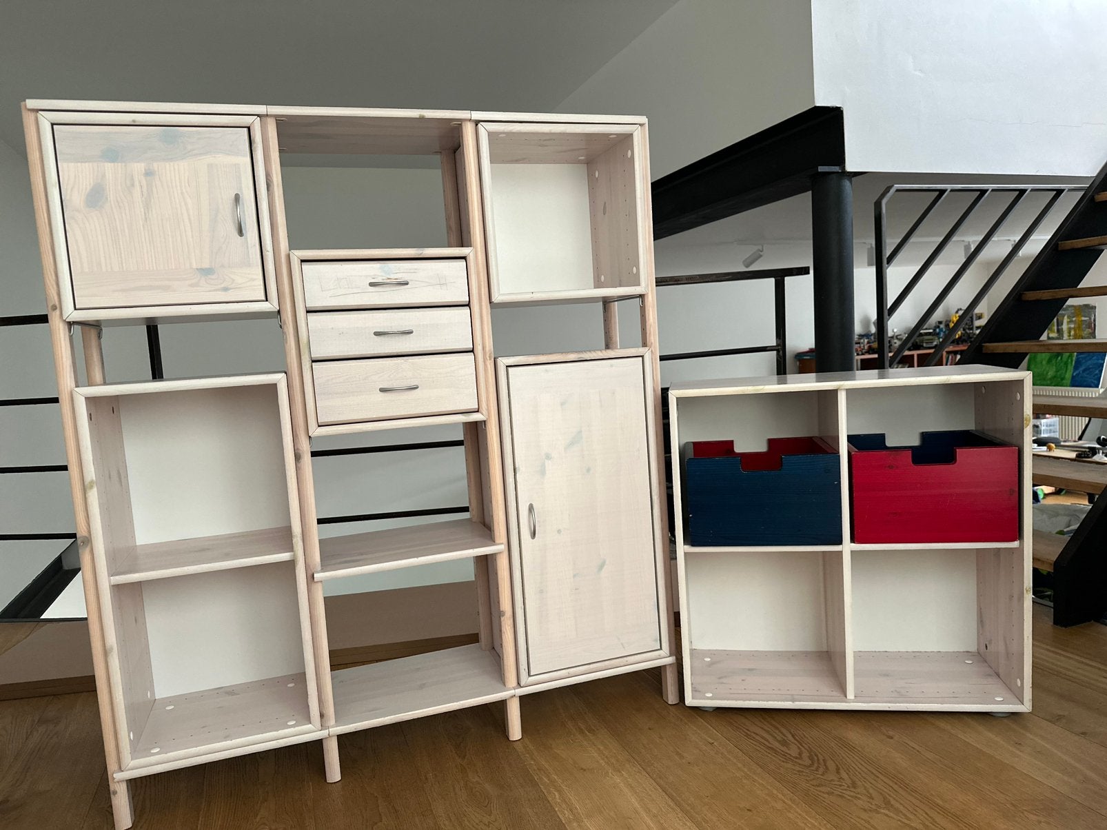 Flexa Shelfie system modulble et Flexa Classic  biblioteque, Enfants & Bébés, 105 cm ou plus, Enlèvement, Utilisé, 100 cm ou plus