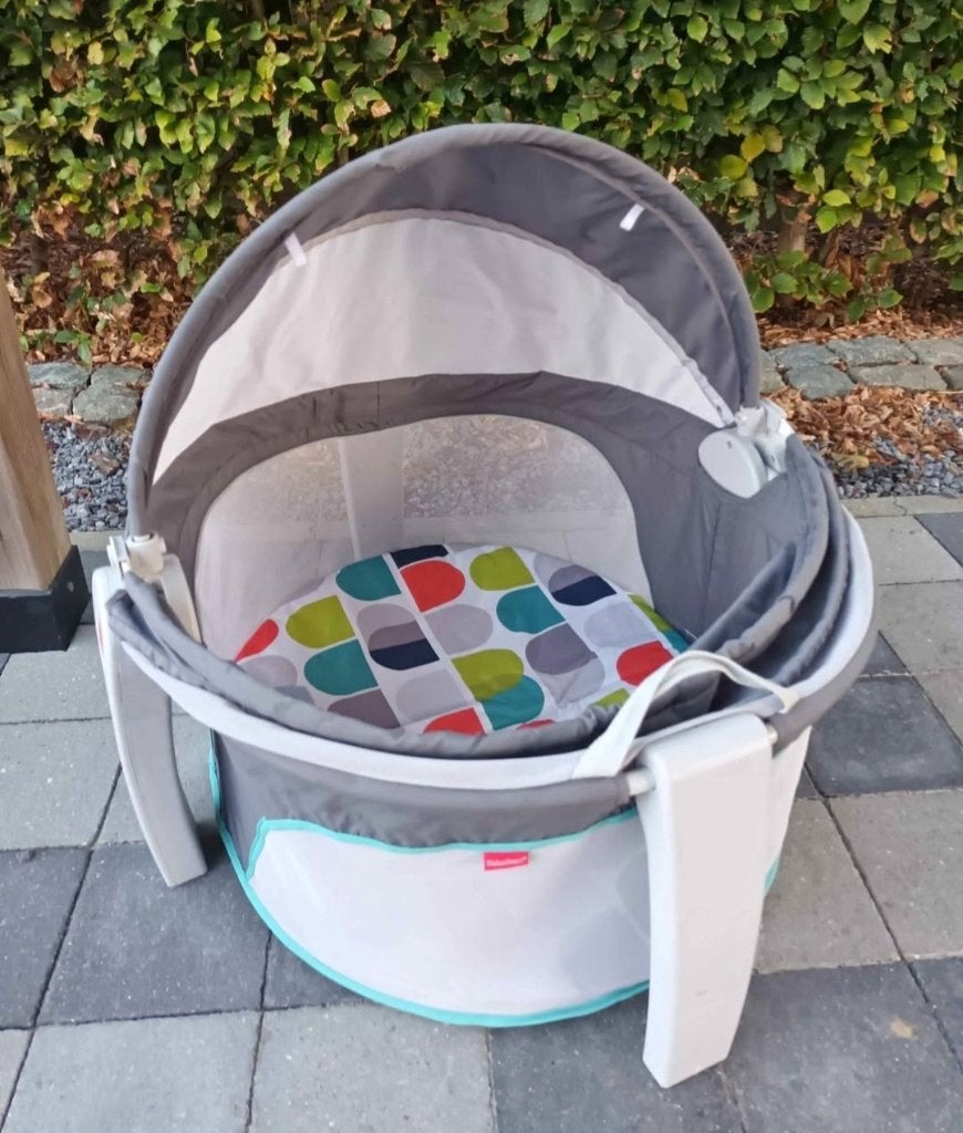 Baby dome, Enlèvement, Utilisé, Rond, Tapis de parc