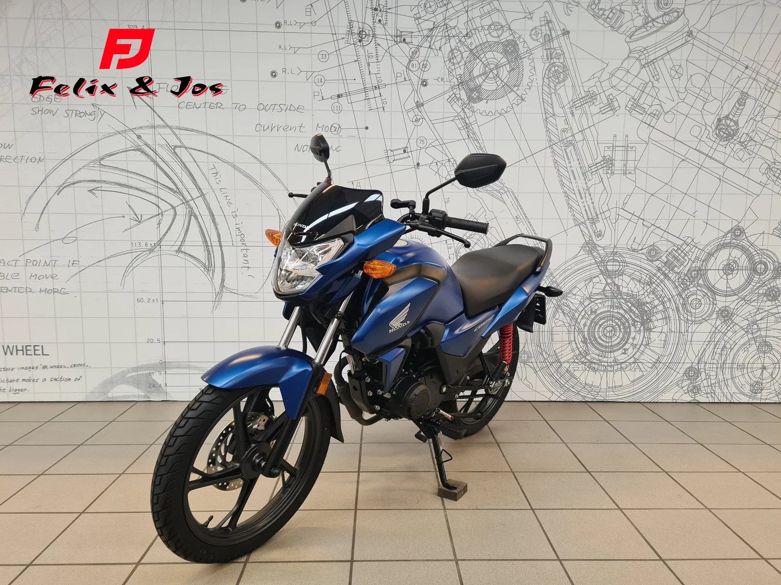 Honda CBF 125 (bj 2025), Motoren, 125 cc, Overig, 11 kW of minder, Handgeschakeld