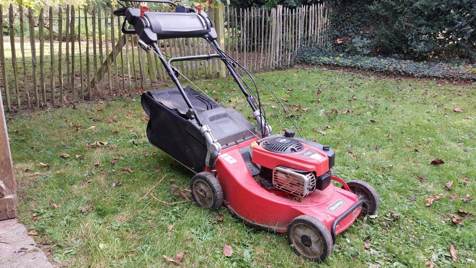 Grasmachine van Snapper. In goede staat., Jardin & Terrasse, Enlèvement