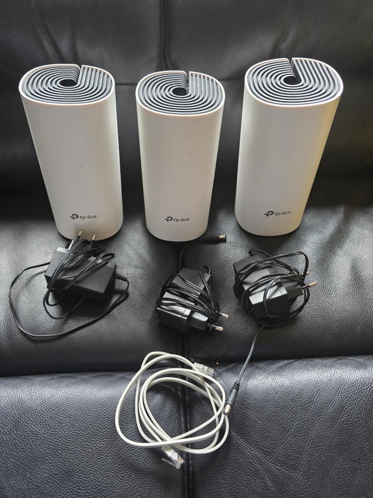TP-Link Deco M4 Wifi Systeem. Zeer goede staat!, Informatique & Logiciels, Routeurs & Modems, Enlèvement ou Envoi, Comme neuf