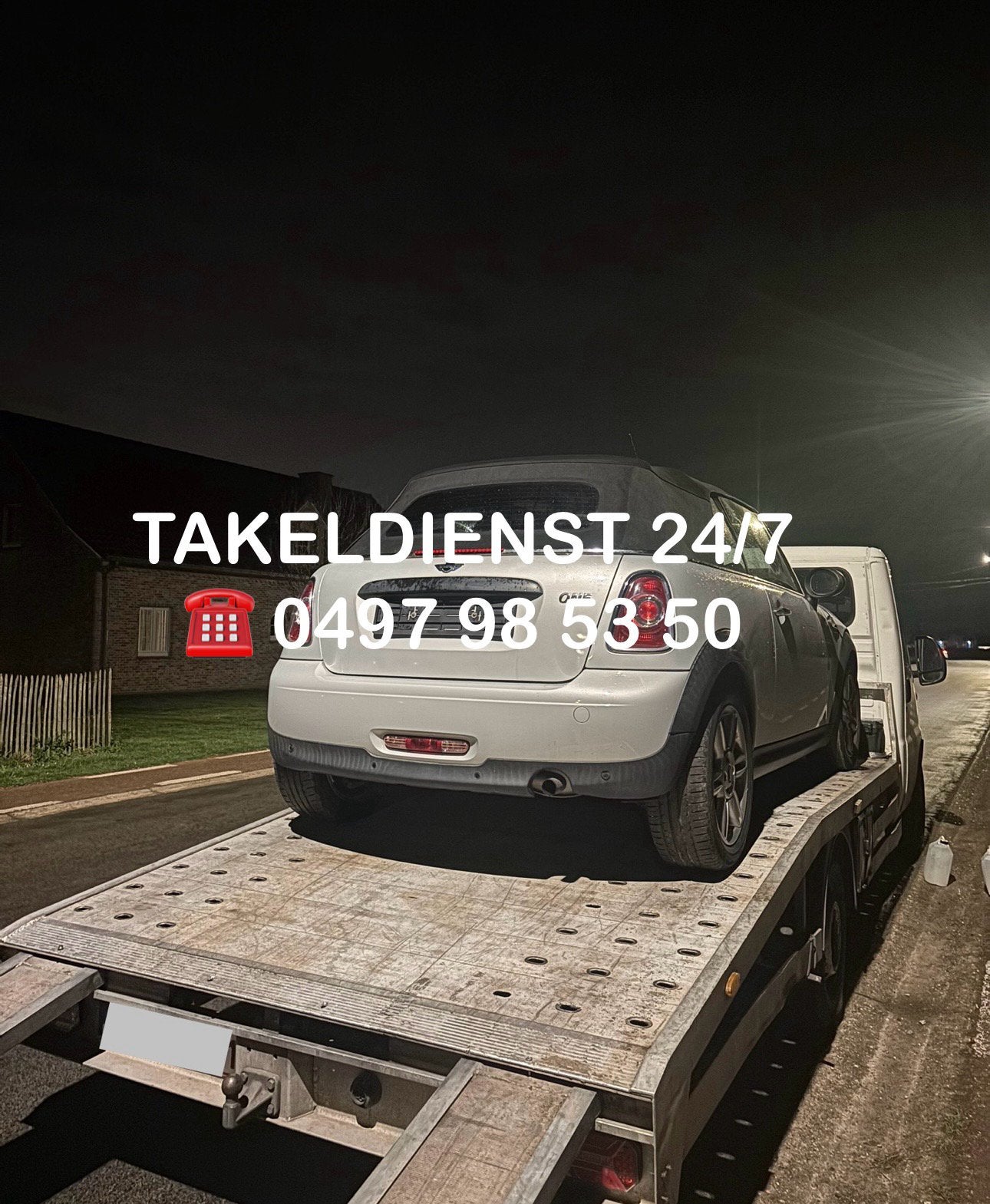 24/7 TAKELDIENST-AUTOSTRANSPORT/DEPANNAGE