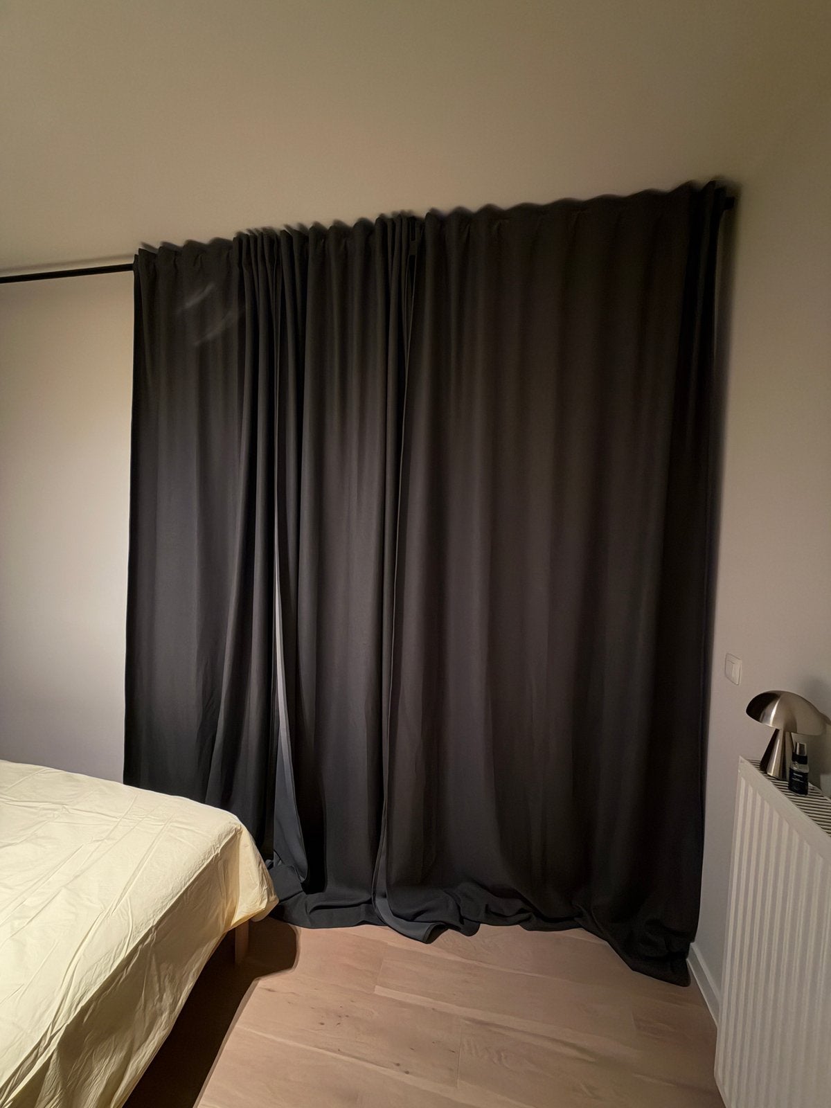 Verduisterende gordijnen Ikea, Ophalen, 100 tot 150 cm, 200 cm of meer, Zwart