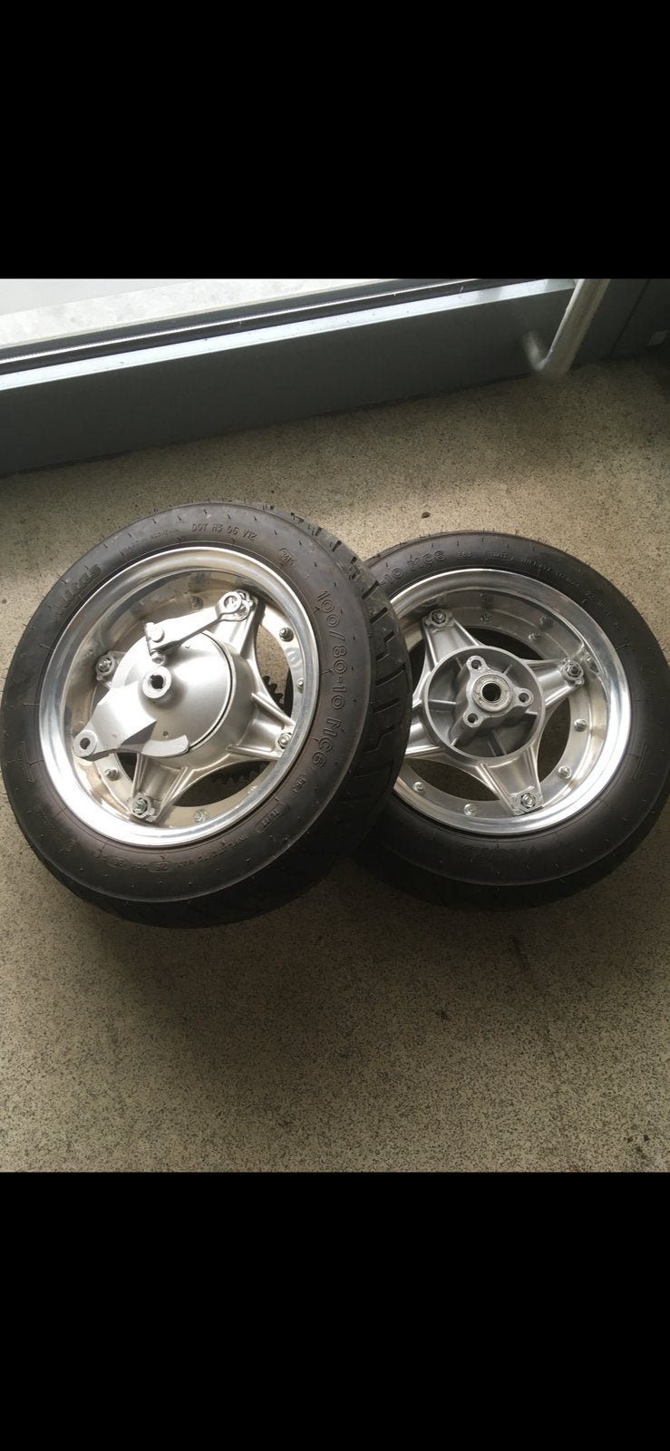 10 inch dax wielen, Fietsen en Brommers, Ophalen