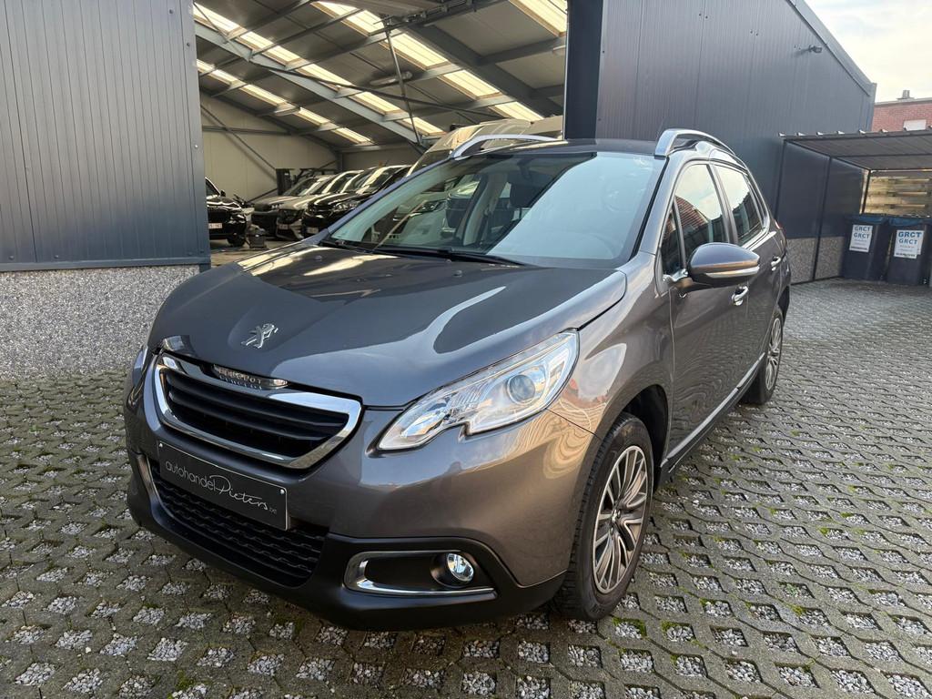 Peugeot 2008 1,2 benzine - Allure uitvoering, Autos, Achat, Entreprise, Noir, 5 portes