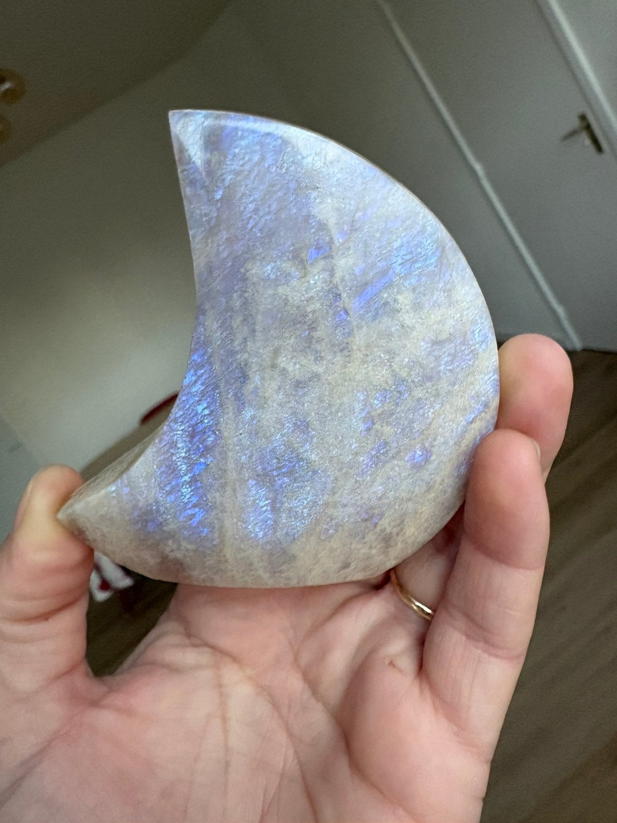 Lune Moonstone, Collections, Enlèvement