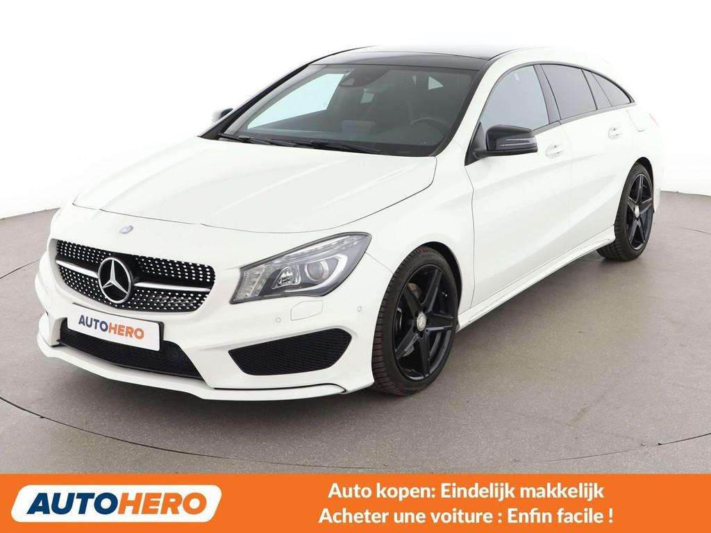 Mercedes-Benz CLA-Klasse 250 CLA 250 Shooting Brake AMG Line, Auto's, CLA, Gebruikt, Alcantara, Wit
