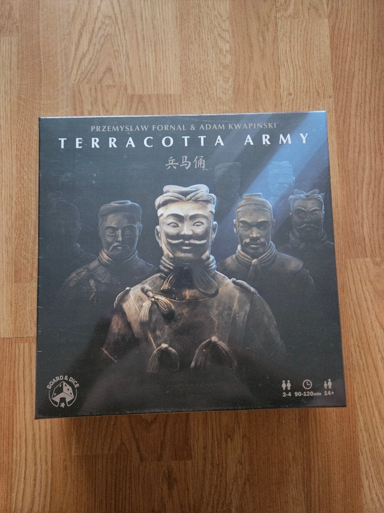Terracotta Army new in shrink unplayed Board & Dice, Een of twee spelers, Ophalen of Verzenden, Nieuw, Board & Dice