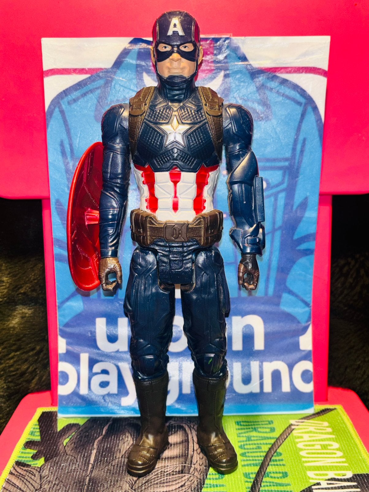 Figurine Captain America Marvel Titan Hero Series ️, Enfants & Bébés, Jouets | Figurines, Enlèvement ou Envoi, Utilisé