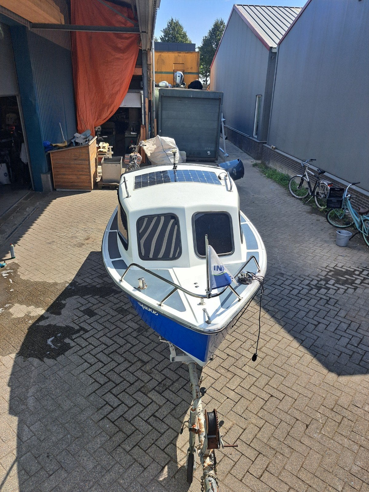 placom 500 instapklaar suzuki en trailer, Watersport en Boten, Overige merken, Gebruikt, Kajuitboot, Omvormer