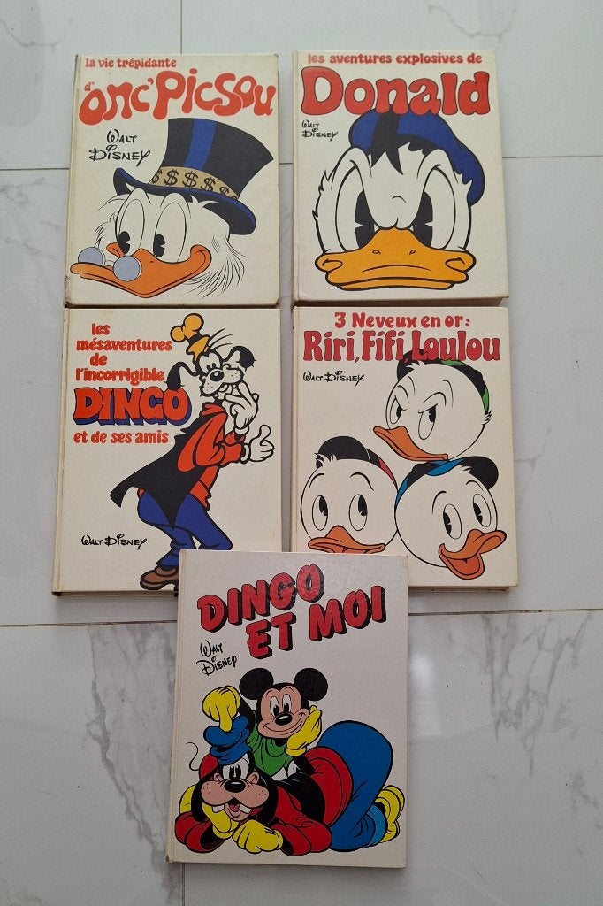 walt disney BD integrale A3 FRANCE LOISIR HACHETTE, Série complète ou Série, Enlèvement ou Envoi, Utilisé, WALT DISNEY