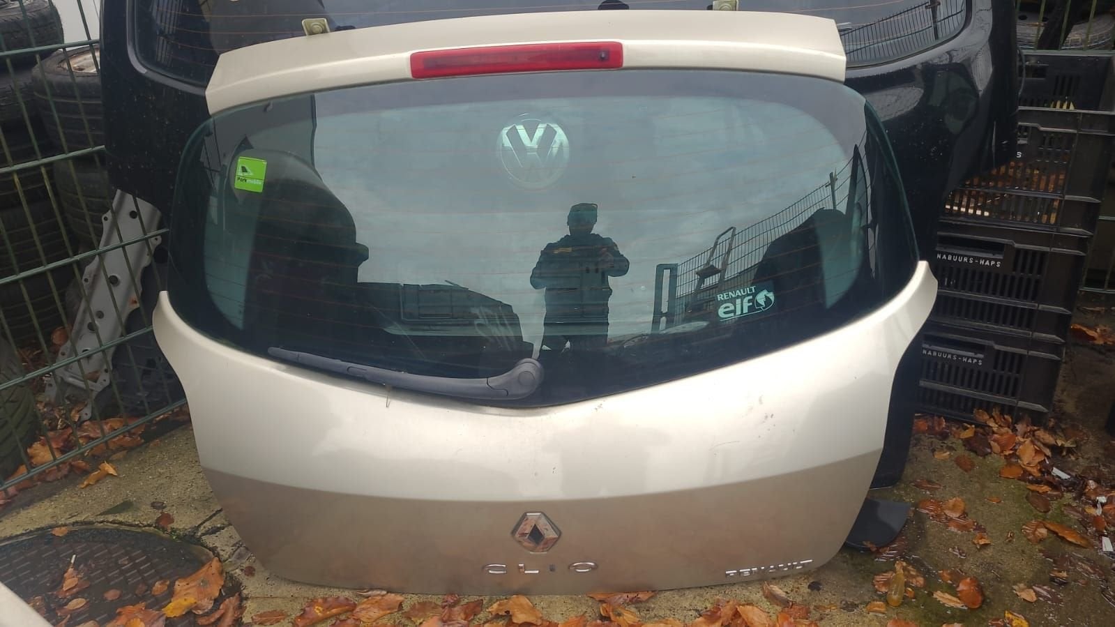 RENAULT CLIO ACHTERKLEP BJ 2008, Arrière, -, Haillon arrière, Utilisé