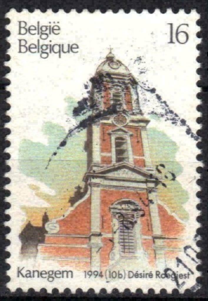 Belgique 1994 - Yvert 2556 /OBP 2562 - Tourisme (ST), Envoi, Affranchi, Oblitéré