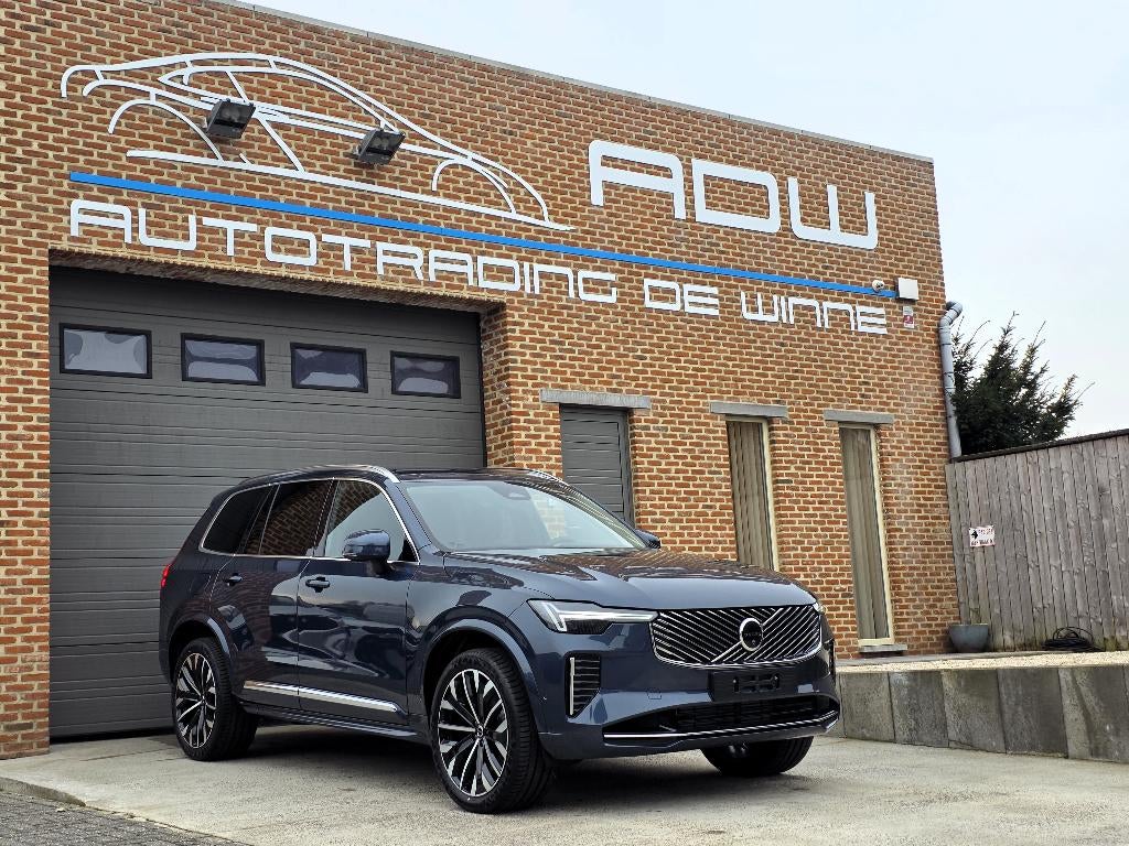Volvo XC90 T8 - NIEUW 0KM - Plug In Hybride - 455 PK - 7Zits, 32 g/km, Blauw, 7 zetels, Leder