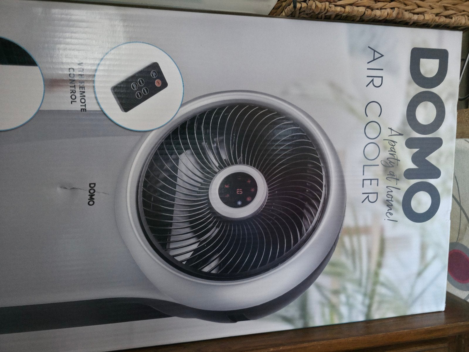 Domo aircooler, Ophalen