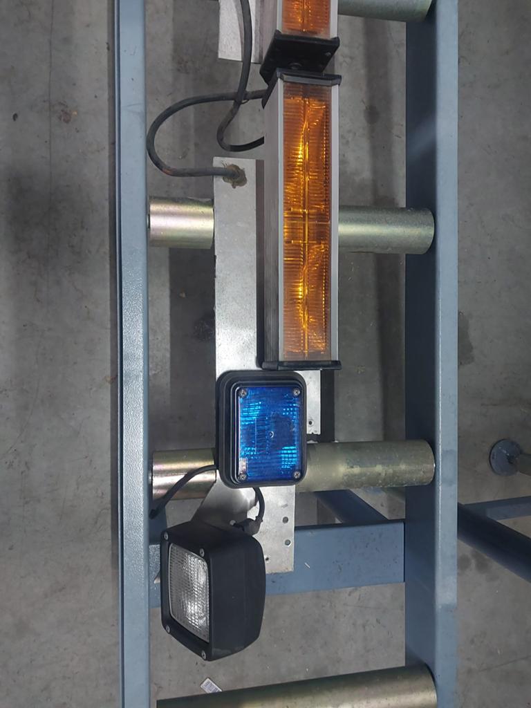 signalisatie verlichting brandweer, Ophalen, Gebruikt