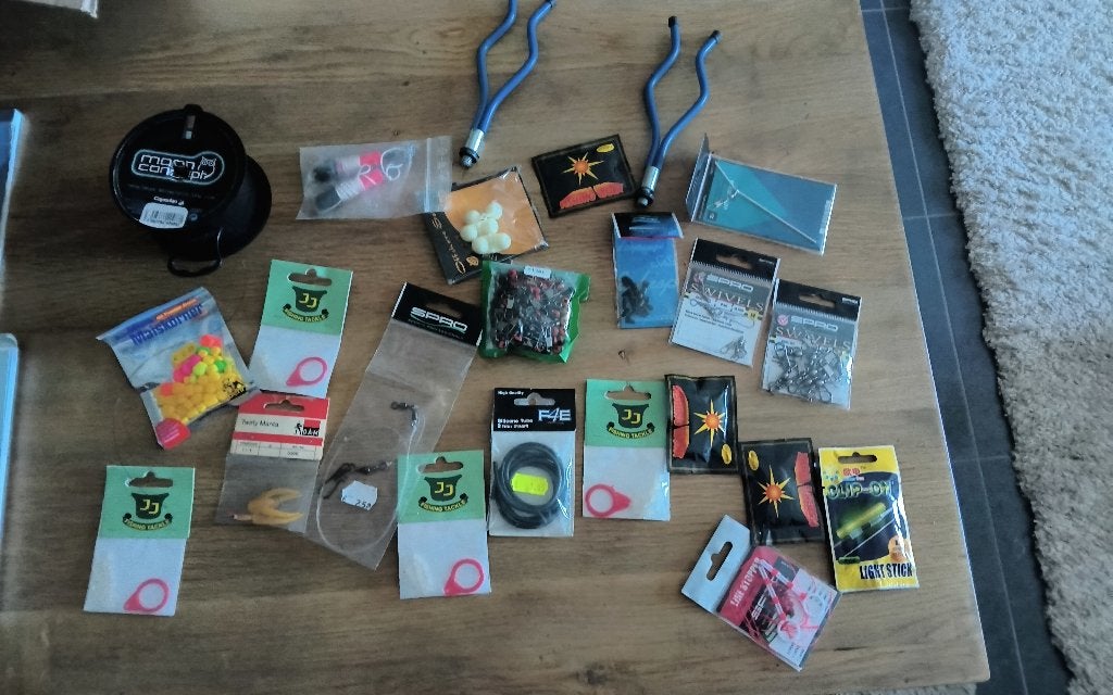 Hengel spullen.5€, Sports nautiques & Bateaux, Pêche à la ligne | Général, Enlèvement, Comme neuf, Canne à pêche complète