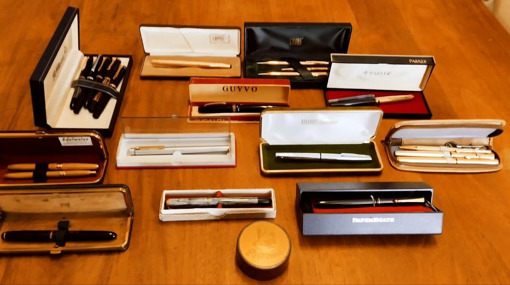 Collection de stylos à plume., Enlèvement ou Envoi, Stylo, Cross