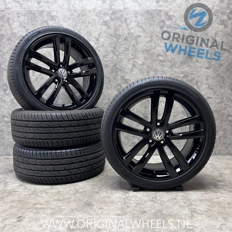 18 inch originele Salvador velgen + zomerbanden VW Golf, Auto-onderdelen, 18 inch, Gebruikt, -, -