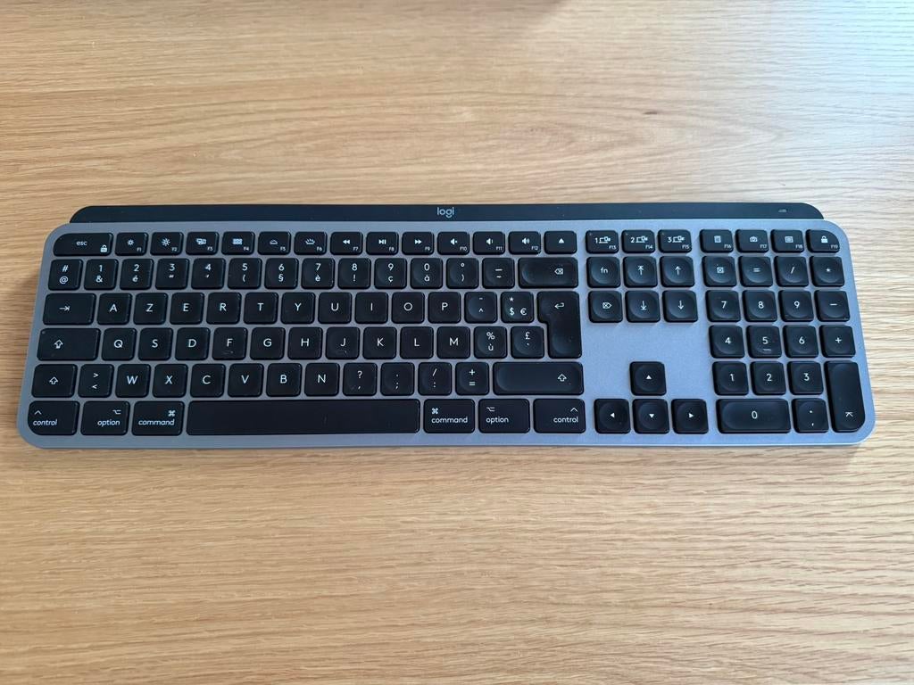 Logitech MX Keys (for Mac), Computers en Software, Toetsenborden, Ophalen, Zo goed als nieuw
