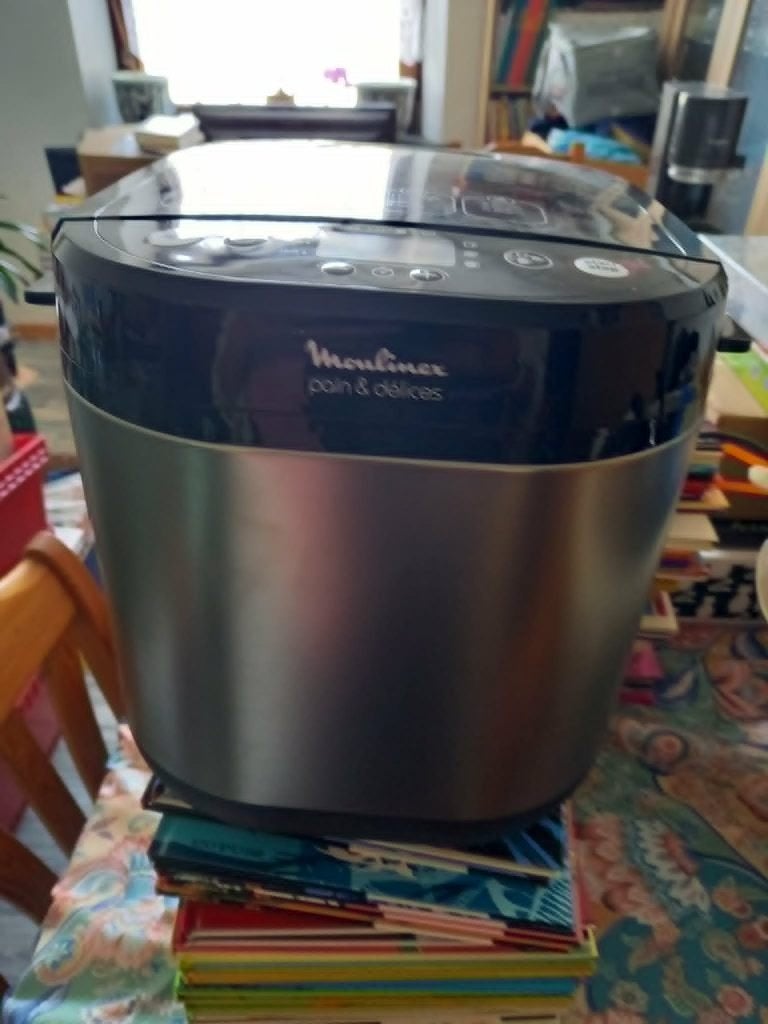 Machine a pains, Electroménager, 400 à 800 grammes de pâte, Enlèvement ou Envoi, Comme neuf, Avec minuteur