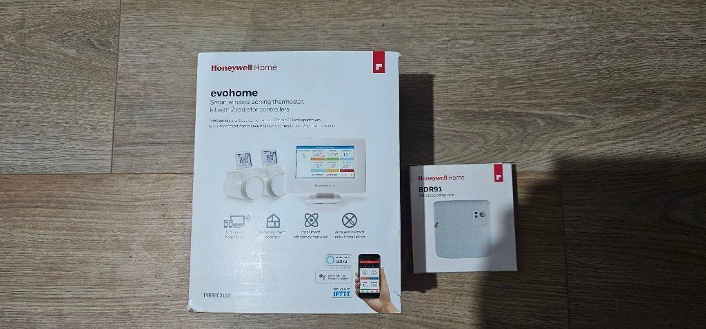 Honeywellhome smart thermostat set, Bricolage & Construction, Enlèvement, Thermostat intelligent, Neuf
