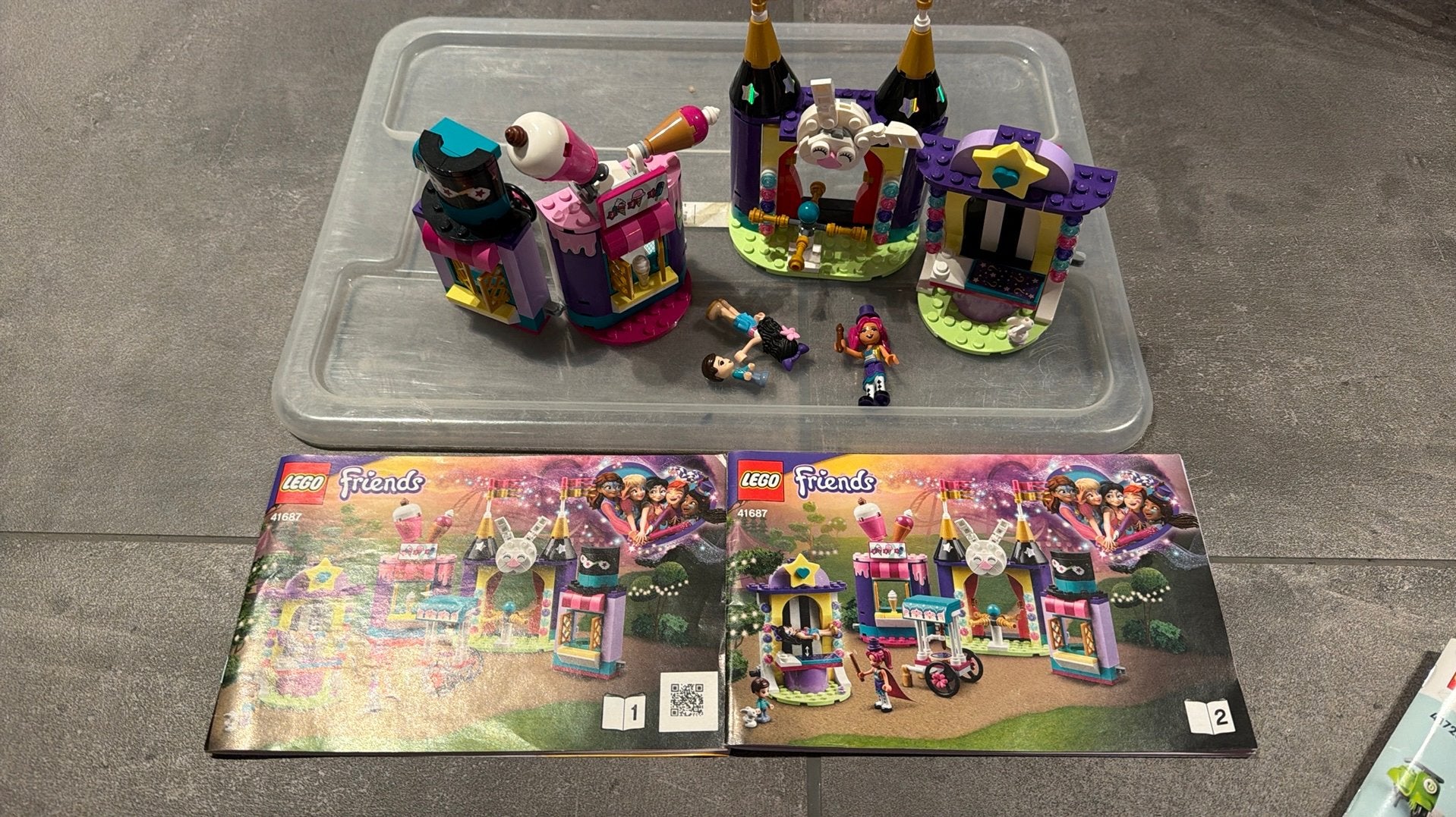 Lego friends kermis 41687, Ophalen, Zo goed als nieuw