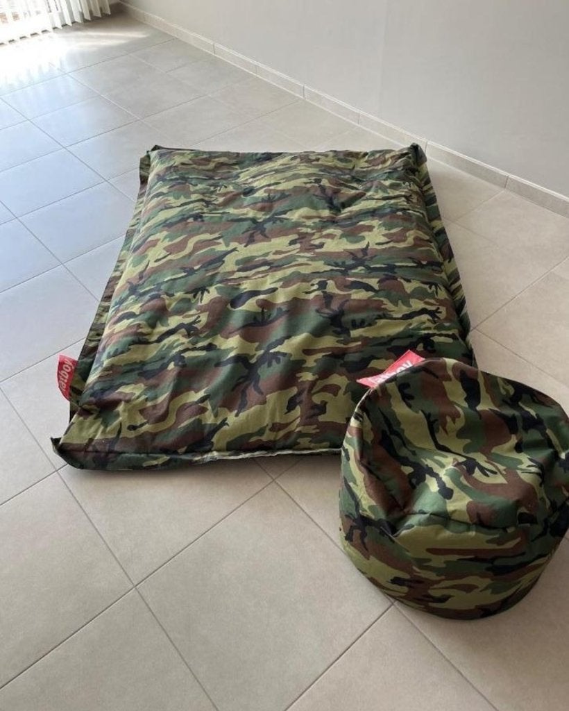 Pouf camouflage FATBOY (175 x 140 cm), Maison & Meubles, Enlèvement, Autres couleurs, Pouf