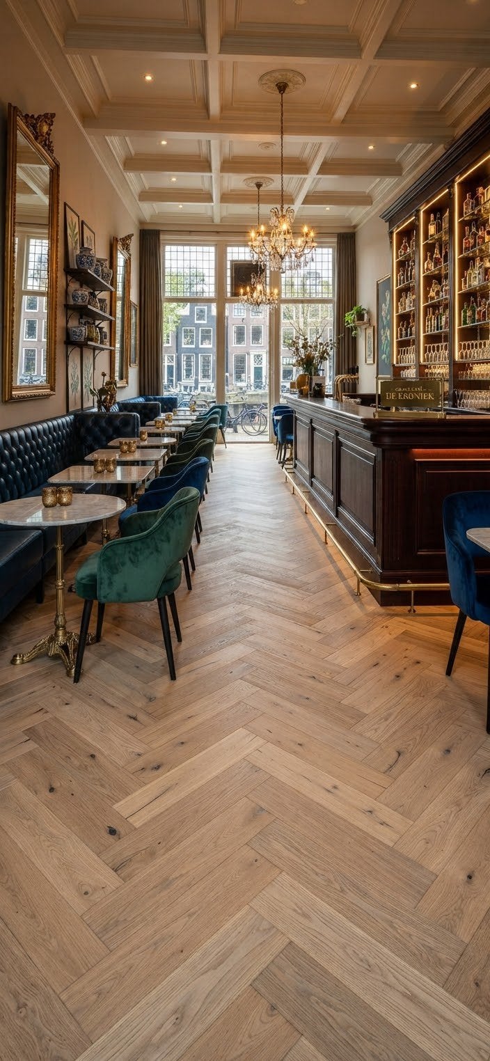 Prachtige houten vloeren & Bourgondische dallen, Tuin en Terras, Ophalen of Verzenden, Nieuw