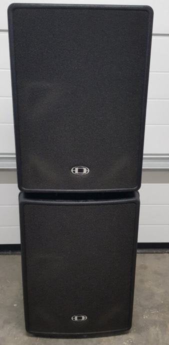 Dynacord d12-3 SUPER kwaliteits installatie, Gebruikt, Speakerset, Ophalen, 150 watt of meer
