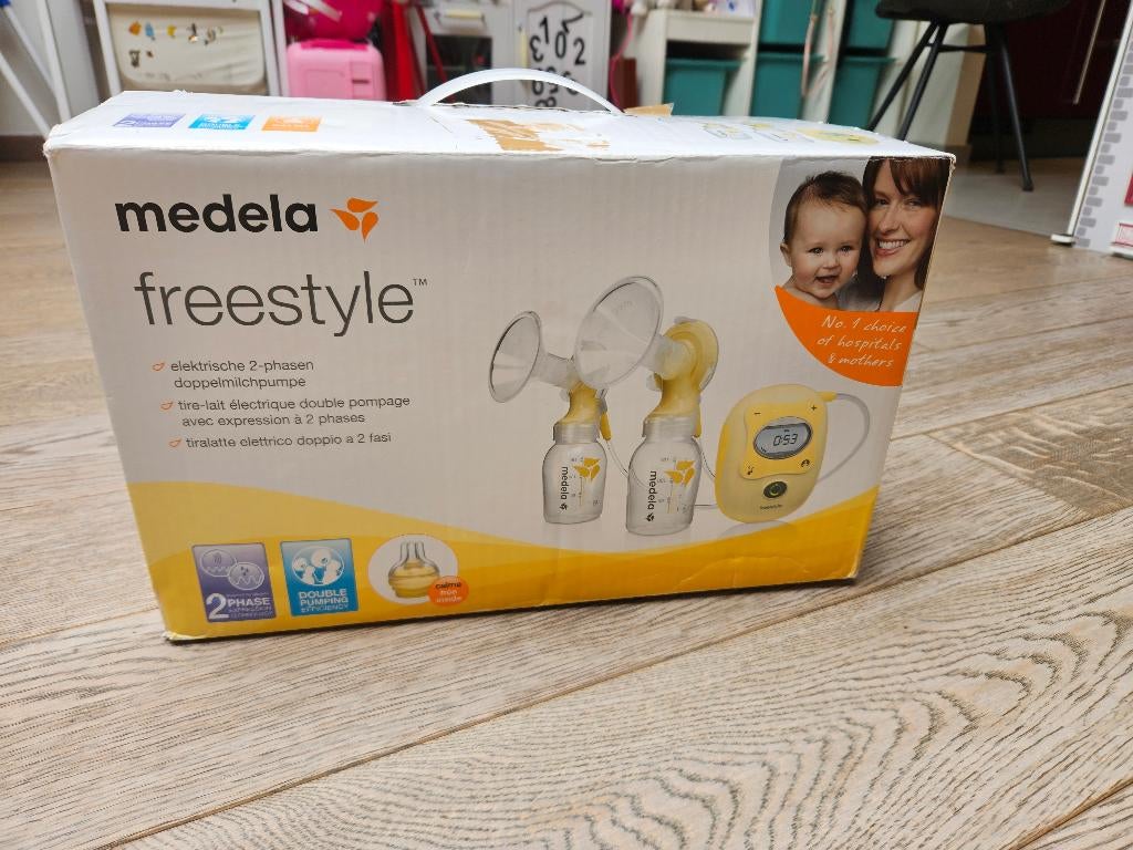 Tire-lait Medela hands-free + accessoires - Waterloo, Enlèvement, Tire-lait