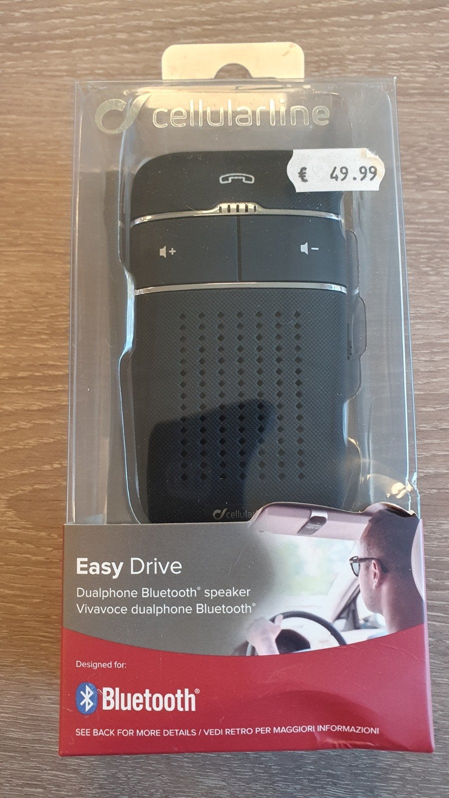Cellularline Easy Drive Bluetooth Carkit, Enlèvement ou Envoi, Neuf