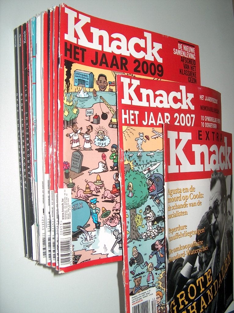 Knack collectors items - jubileumuitgave - jaaroverzichten.., Boeken, Ophalen of Verzenden, Gelezen, Overige typen