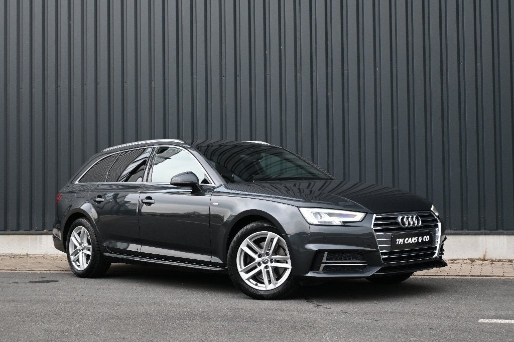 Audi A4 1.4i Carplay, Camera, LED, cruise, Leder, DAB, Ambil, Argent ou Gris, Achat, Entreprise, Commande vocale