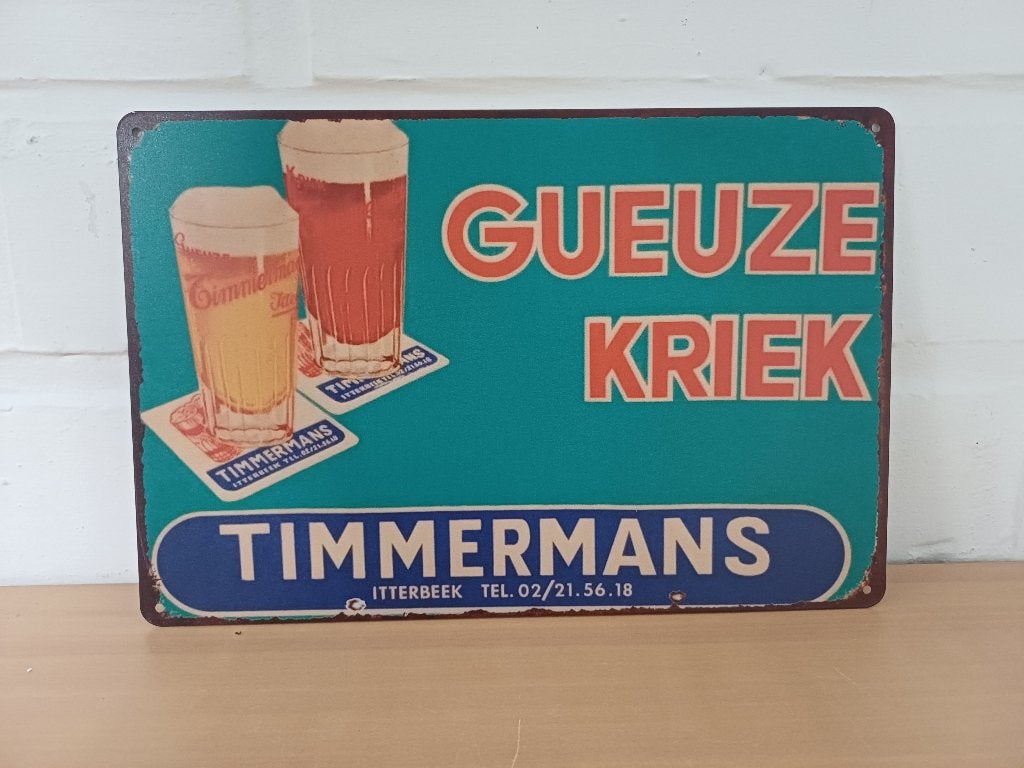Bierbord metaal mancave zomerbar reclameborden, Verzenden