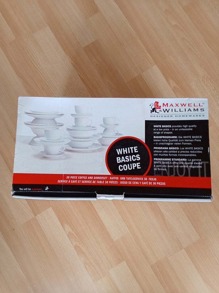 Servies, Ophalen, Nieuw, Effen, Compleet servies
