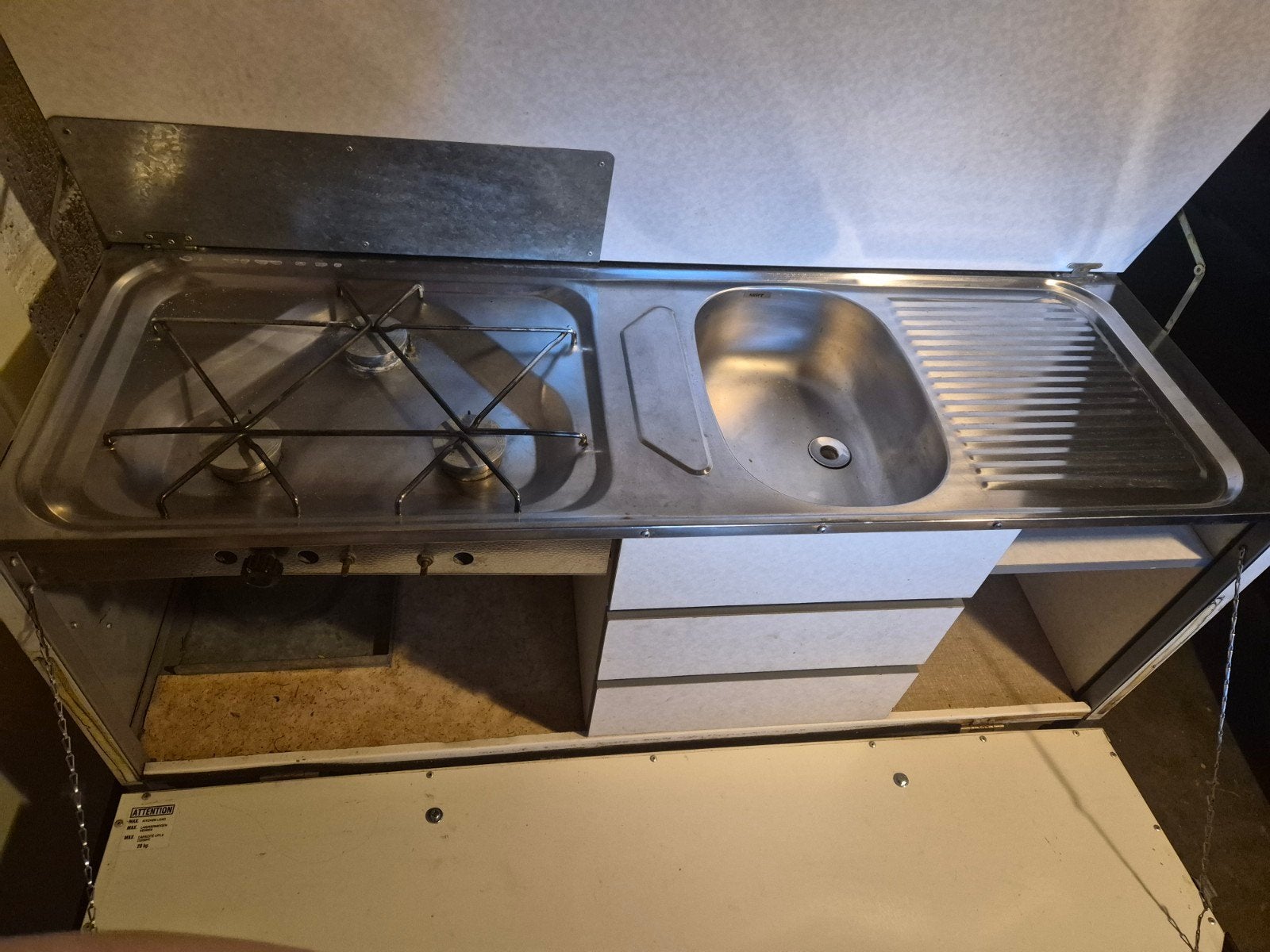 kampeer keuken, Caravans en Kamperen, Ophalen