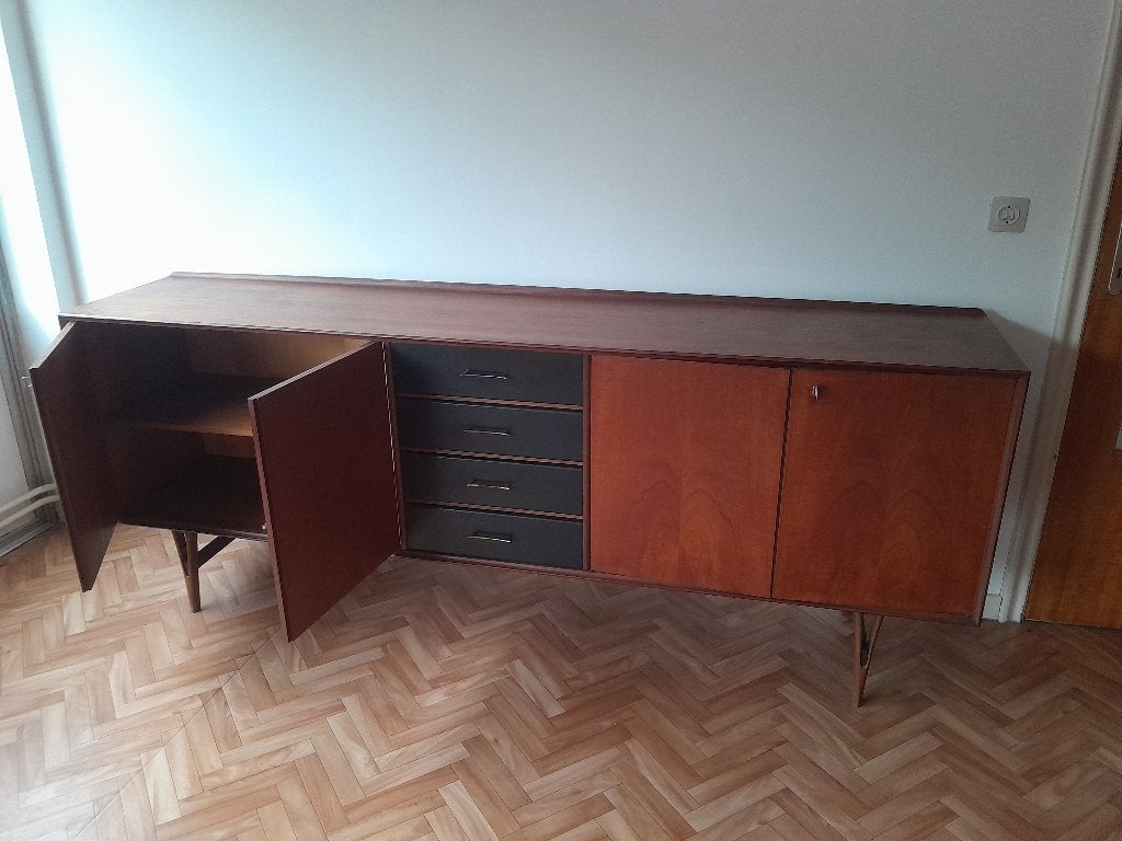 Salle à manger Van Pelt, Enlèvement, Utilisé, Vintage 60's, 4 à 6 chaises