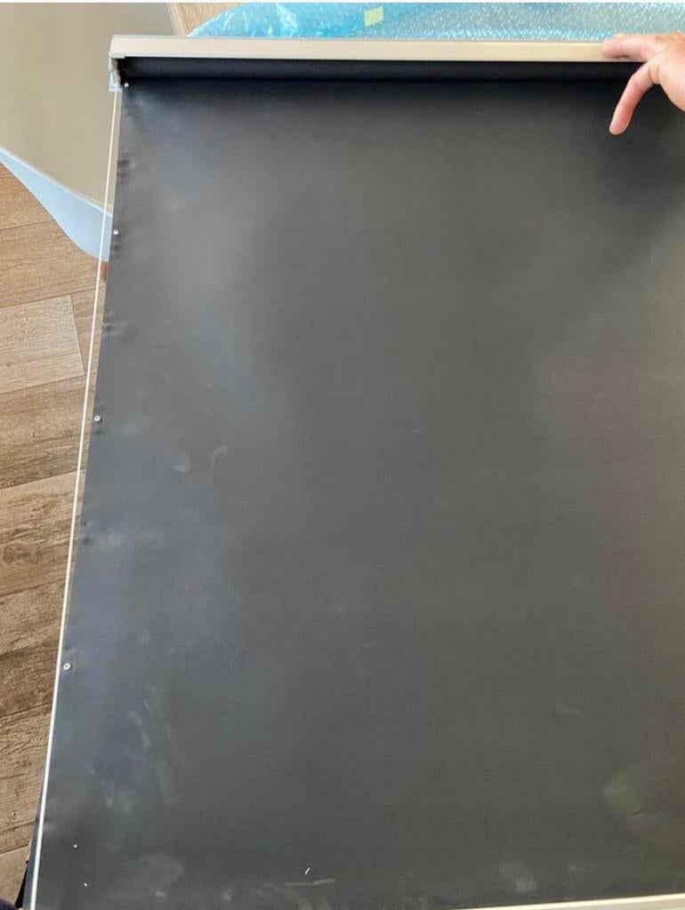 Rolgordijn, Ophalen, Zwart, Nieuw, 50 tot 100 cm