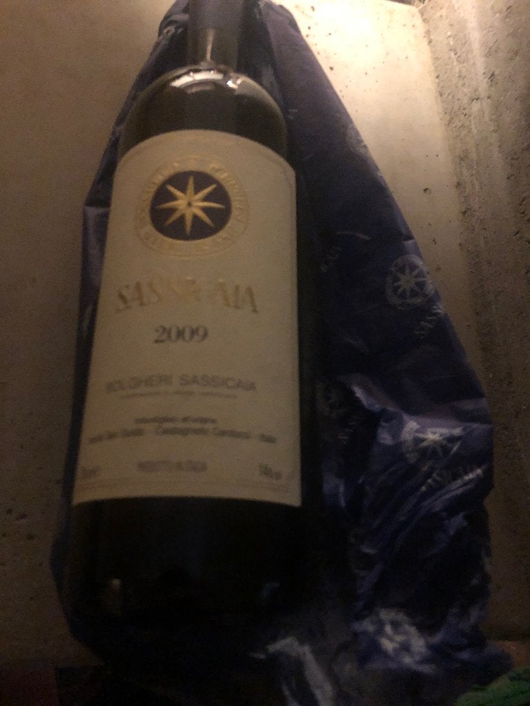 Sassicaia 2009, Verzamelen, Wijnen, Ophalen, Vol