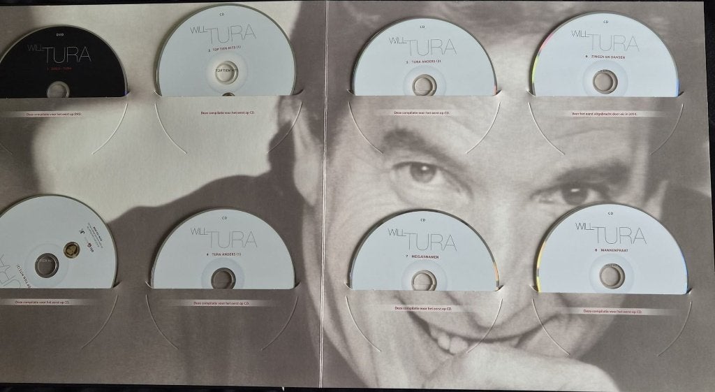 Will Tura CD en DVD box, Gesigneerd, Ophalen of Verzenden, Zo goed als nieuw, Verzamelalbum